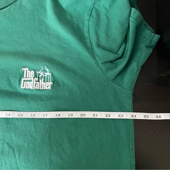 The Godfather T Shirt Tee Size 2XL Paramount Shoe Palace Green Short Sleeve - Picture 11 of 12
